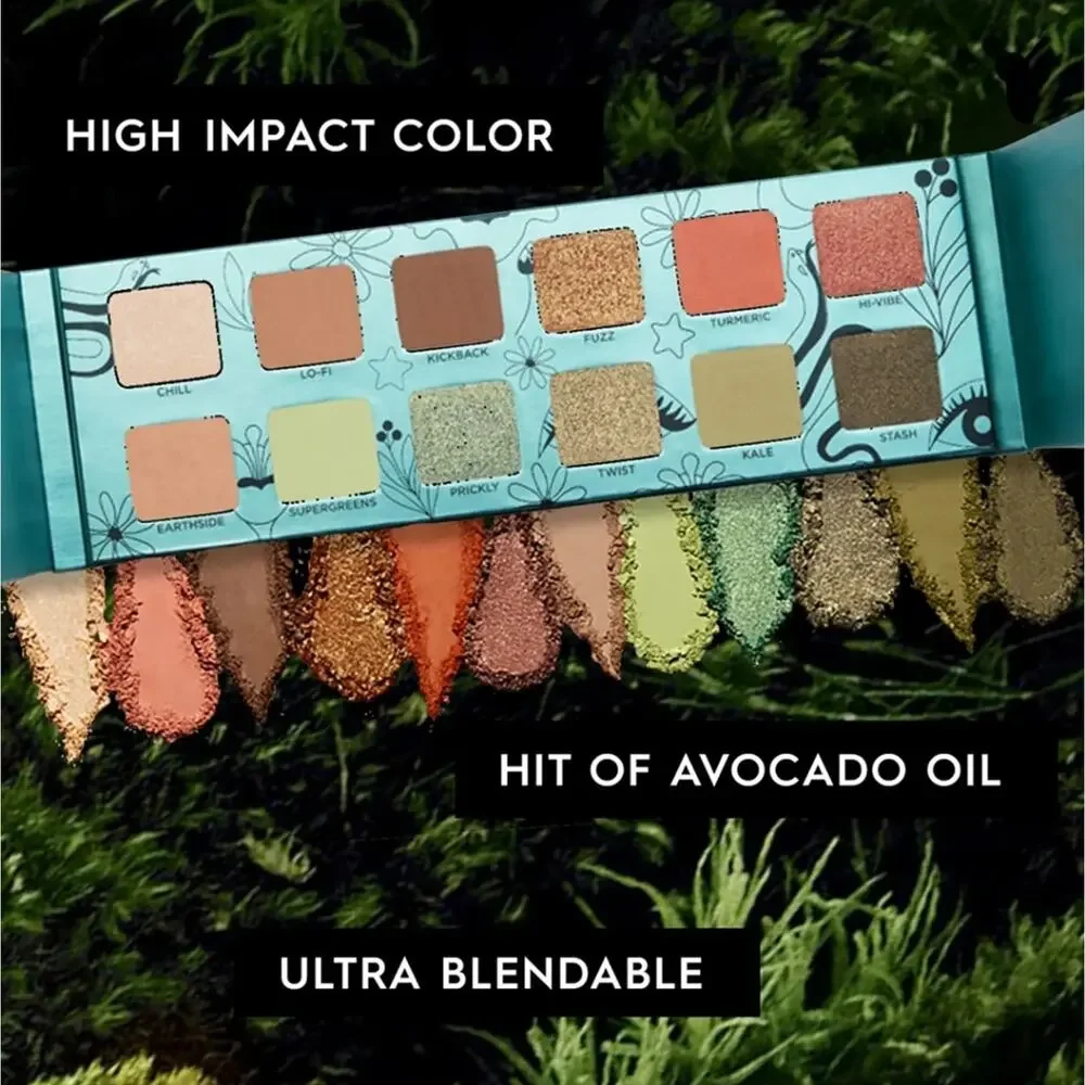 NWT Urban Decay Wild Greens Eyeshadow Pallet